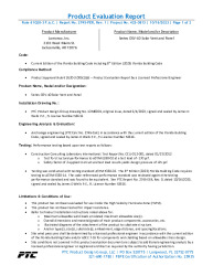 PR TECH DOCS FL41561 R1 AE 223592 PERNO 2745 REV1 LOMANCO SOLAL VENT AND PANEL S..