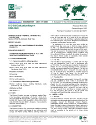 PR TECH DOCS FL41594 R2 AE ESR-2528 HVHZ