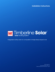 PR INSTL DOCS FL41599 R3 II TIMBERLINE-SOLAR-2-INSTALLATION-MANUAL V2 241204 REDUCED
