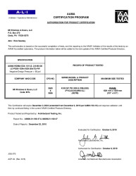 PR CERTIFICATE FL41600 R2 C CAC APC(5685,5686)A6008.01-109-47,A6009.01-109-47 4300 SP FXD(120224)