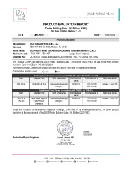 PR TECH DOCS FL41650 R2 AE ECO 500-CASEMENT WINDOW-LMI-PA EVR