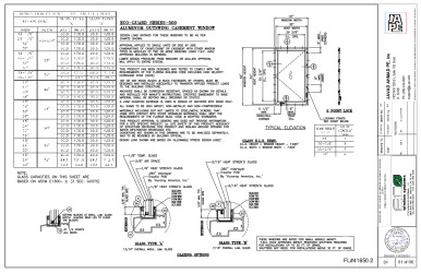 PR Instl Docs FL41650 R2 II ECO-GUARD 500 CASEMENT WINDOW-SMI-JA-1844-24-SS