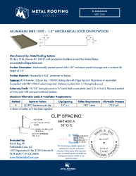 PR Instl Docs FL41654 R1 II 032 Mechanical Plywood Sealed nonHVHZ