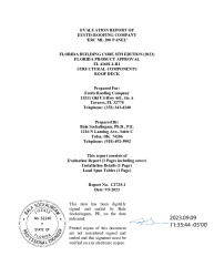 PR TECH DOCS FL41681 R1 AE EVALUATIONREPORTC2725 1