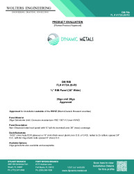 PR TECH DOCS FL41724 R3 AE 72429 EVAL