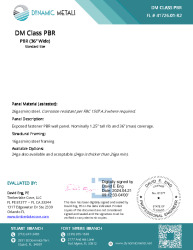 PR Instl Docs FL41726 R2 II PBR 26ga 16ga girts nonHVHZ