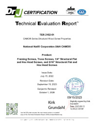 PR TECH DOCS FL41741 R2 AE 230915 TER2102-01 FINAL