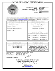 PR CERTIFICATE FL41795 R1 C CAC NI015832.15