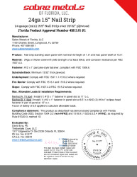 PR Instl Docs FL41812 R2 II 24ga 1.5 Nailstrip plywood