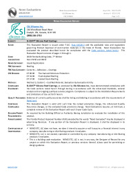 PR Instl Docs FL41816 R1 II 2022 12 08 FINAL NER-CSL-001 FL41816