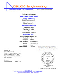PR INSTL DOCS FL41831 R1 II 01 23-599 SHAKE-146-ER8 DS