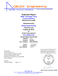 PR Instl Docs FL41831 R1 II 06 23-599 Tile AL Coast-ER8 ds