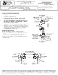 PR Instl Docs FL41874 R0 II 8000 Vinyl Designers Single Hung Egress 36x60 CCL448-H-007 41-44 QCT22-6609.04.FL