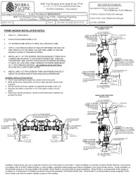 PR Instl Docs FL41874 R3 II 8000 Vinyl Designers Single Hung 2w 36x72 CCL448-H-002 62-64 QCT22-6553.04