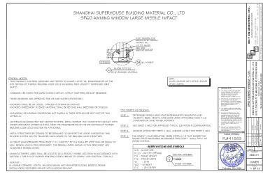 PR INSTL DOCS FL41883 R2 II SUPERHOUSE SP60 AWNING WINDOW LMI FL41883 AD23-01 REV 02.15.2025 SS
