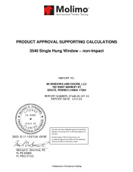 PR TECH DOCS FL41886 R6 AE 27488.06-107-16-R0 - MI WINDOWS AND DOORS 3540 SH 36X84 ORIEL