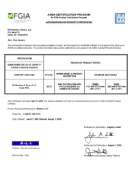 PR CERTIFICATE FL41886 R7 C CAC APC(20272)11398.07-106-12-R1 3540 SH(041427)