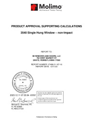 PR TECH DOCS FL41886 R8 AE 27488.01-107-16  MI WINDOWS AND DOORS 3540 SH 2023 FBC