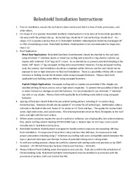 PR Instl Docs FL41961 R0 II Roloshield Installation Instructions