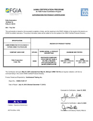 PR CERTIFICATE FL41973 R3 C CAC PELLA - 250-POWER SYMPH-CWS-COMF. SHIELD HS (5) (FIN FINLESS) JUNE 2023 (EXT.5)