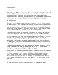 PR INSTL DOCS FL42000 R0 II INSTALLATION 04-03-23