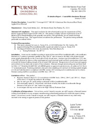 PR TECH DOCS FL42010 R1 AE EVALREPORT-COASTALRIBALUM-PLYWOOD