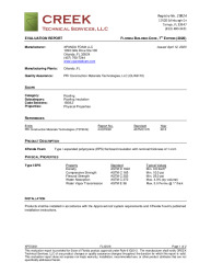 PR Instl Docs FL42018 R0 II XPF23001 2020 FBC Eval EPS Insulation