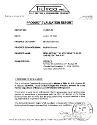 PR TECH DOCS FL42025 R1 AE PER DRWG 23-191 GAVIOTA