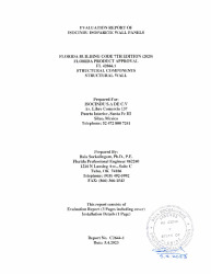 PR Instl Docs FL42066 R0 II EvaluationReportC2644 1