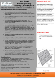 PR Instl Docs FL42101 R1 II Installation Instruction