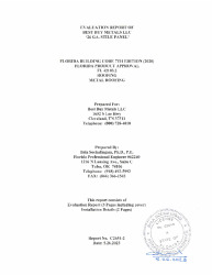 PR Instl Docs FL42103 R0 II EvaluationReportC2651 2