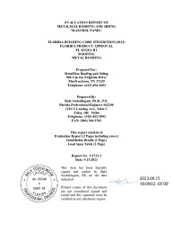 PR Instl Docs FL42128 R1 II EvaluationReportC2731 1
