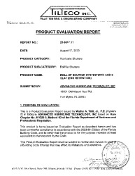 PR TECH DOCS FL42140 R1 AE PER DRWG 23-186 ADVANCED HURRICANE TECH