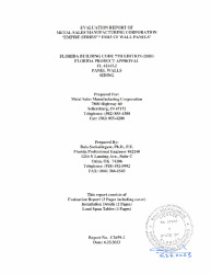 PR TECH DOCS FL42143 R0 AE EVALUATIONREPORTC2659 2
