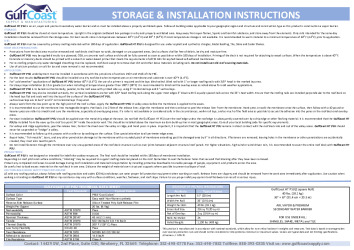 PR INSTL DOCS FL42144 R0 II INSTALLATION INSTRUCTIONS