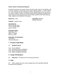PR TECH DOCS FL42145 R1 AE PRODUCT EVALUATION 42-B