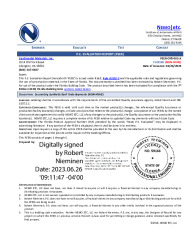 PR Instl Docs FL42148 R0 II 2023 06 26 FINAL PEER-CMI-003.A NON-HVHZ FL42148