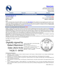 PR Instl Docs FL42148 R1 II 2023 10 02 FINAL PEER-ACTCMI-001.B HVHZ FL42148-R1