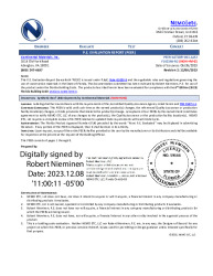 PR TECH DOCS FL42148 R2 AE 2023 12 08 FINAL PEER-ACTCMI-001.A NON-HVHZ FL42148-R2