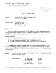 PR TECH DOCS FL42165 R0 AE TABS EVAL