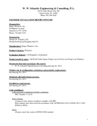 PR TECH DOCS FL42174 R0 AE EVALUATION REPORT WWS-404