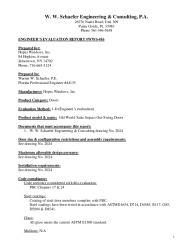 PR TECH DOCS FL42176 R0 AE EVALUATION REPORT WWS-416
