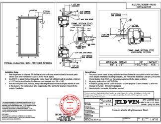 PR Instl Docs FL42241 R1 II D009458 (42241.1) - Premium Atlantic Vinyl Casement 36x72 DP50 Impact FBC Installs 1-21-25 DSS