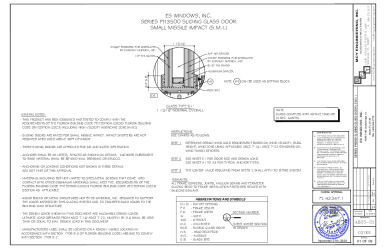 PR INSTL DOCS FL42347 R2 II ES 3500 SLIDING DOOR SMI FL42347.1 AD23-21 REV11.27.2024-SS