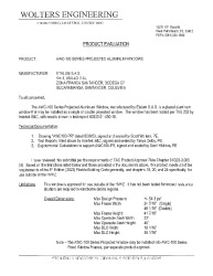 PR TECH DOCS FL42349 R0 AE ETAPRJ EVAL