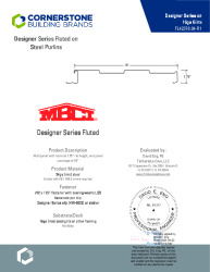 PR Instl Docs FL42378 R1 II 24ga Designer 16ga girts