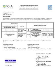 PR CERTIFICATE FL42384 R5 C CAC APC(21132)12255.05-106-12-R4 1650I DH,(032428)