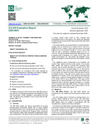 PR TECH DOCS FL42389 R0 AE ESR-4841