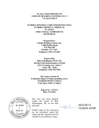 PR INSTL DOCS FL42394 R0 II EVALUATIONREPORTC2733 2