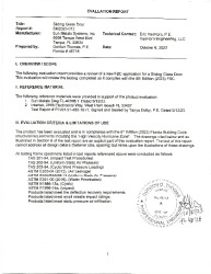 PR TECH DOCS FL42398 R0 AE SM2023-012 EVALUATION REPORT- FL 42398-1 SIGNED